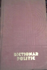 Dictionar Politic (Editura Politica, 1975) (stare buna) foto