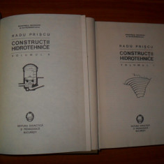 Constructii hidrotehnice(2 volume)-Radu Priscu