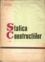 Statica Constructiilor-Alexandru Gheorghiu*vol.2 foto