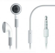 Vand Casti Hands Free HandsFree Apple iPhone 3G / 3GS / 4 / 4S / iPod iPad NOI cu Microfon si Taste de Volum foto