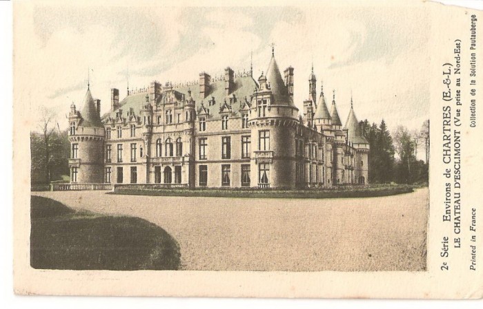 CPI (B2745) FRANTA. CASTELUL D&#039;ESCLIMONT, COLECTIA SOLUTION PAUTAUBERGE, NECIRCULATA