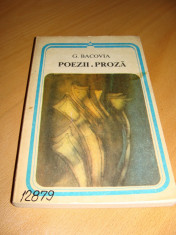 POEZII / PROZA - Bacovia foto