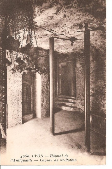 CPI (B2810) FRANTA. LYON, HOPITAL DE l&#039;ANTIQUAILLE, CAVOUL ST - POTBIN, EDITURA X. GOUTAGNY, NECIRCULATA