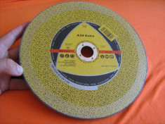 DISC DISK ABRAZIV 230mm diametru X 2mm grosime X 22mm gaura de mijloc 1bucata foto