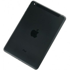 Carcasa capac baterie / Carcasa spate Apple iPad mini Wi-Fi + Cellular neagra / negru / black Originala Noua foto