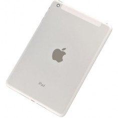 Carcasa capac baterie / Carcasa spate Apple iPad mini Wi-Fi + Cellular 3G / 4G alba white Originala Noua foto