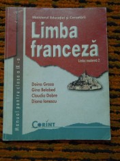 LIMBA FRANCEZA L2 - Manual pentru clasa a IX-a Editura Corint foto