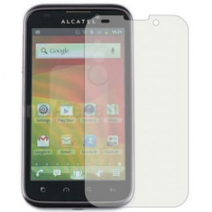 Folie protectie touchscreen Ecran / Display / LCD / Screen guard Alcatel OT-995, One Touch Ultra transparenta Sigilata foto