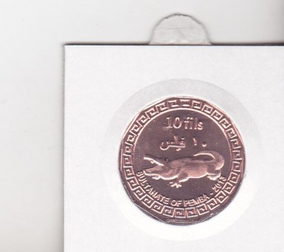bnk mnd Sultanatul Pemba 10 fils 2013 unc foto