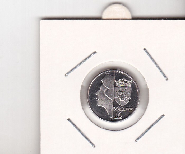 bnk mnd Bonaire 10 centi 2012 unc , fluturi