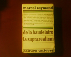 Marcel Raymond De la Baudelaire la suprarealism foto