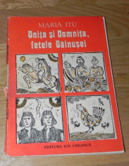 MARIA ITU - ONITA SI DOMNITA, FETELE GAINUSEI foto