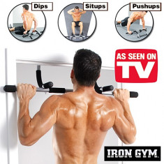 IRON GYM - BARA MULTIFUNCTIONALA pentru TRACTIUNI foto