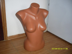 Manechin plastic dur - bust dama foto