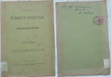 Sinescu , Despre numiri si inaintari in Magistratura , 1906 , circulata , timbru, Alta editura