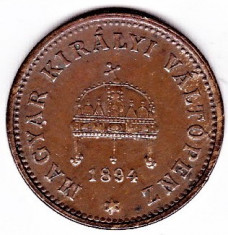2) Ungaria Transilvania Austria 1 Filler 1894, mai RAR,vezi descrierea foto