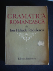 ION HELIADE RADULESCU - GRAMATICA ROMANEASCA foto