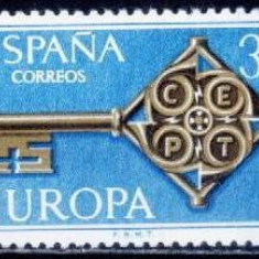 C863 - Spania 1968 - Yv.no.1523 europa,serie completa,neuzata