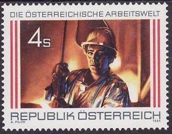 Austria 1986 - Aniversari,1v.,serie completa,neuzata foto