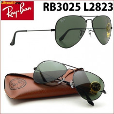 Ochelari RayBan 3025 Rama Neagra lentila Verde MODEL 2013FILTRE DIFERITE SUPER PRET FARA DESCRIERI MINCINOASE.VIZIONATI TOATE POZELE REAL foto