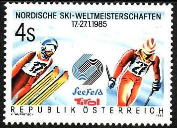 Austria 1985 - Sport,1v.,serie completa,neuzata