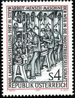 Austria 1987 - Aniversari,1v.,serie completa,neuzata foto