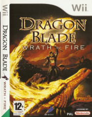 JOC WII DRAGON BLADE WRATH OF FIRE ORIGINAL PAL / STOC REAL / by DARK WADDER foto