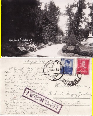 Targu Jiu (Gorj ) - Gradina Publica-cenzura foto