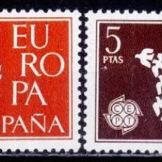 Spania 1961 - Yv.no.1044-5 serie completa,neuzata,europa