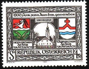 Austria 1985 - Aniversari,1v.,serie completa,neuzata foto