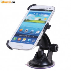 Suport auto + incarcator auto Samsung Galaxy S3 SIII i9300 + folie + stylus foto