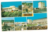 Carte postala(ilustrata)- ZALAU-SALAJ- colaj, Circulata, Printata