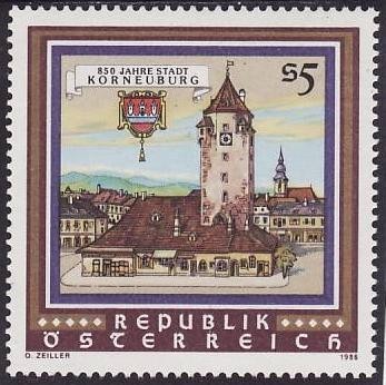 Austria 1986 - Aniversari,1v.,serie completa,neuzata foto