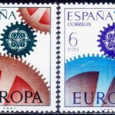 Spania 1967 - Yv.no.1448-9 serie completa,neuzata,europa