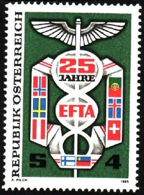 Austria 1985 - Aniversari,1v.,serie completa,neuzata foto