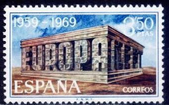 Spania 1969 - Yv.no.1572 europa,serie completa,neuzata foto