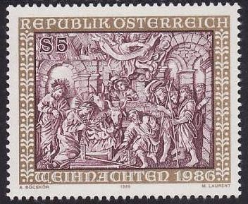 Austria 1986 - Aniversari,1v.,serie completa,neuzata foto