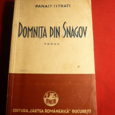Panait Istrati - Domnita din Snagov - Ed. 1937