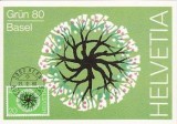 1100a - Elvetia carte maxima 1980