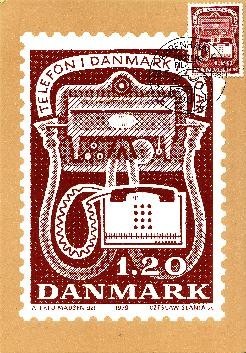3704 - Danemarca carte maxima 1981 foto