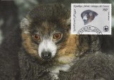 795 - Comore carte maxima 1987
