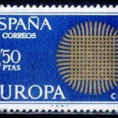 C674 - Spania 1970 - Yv.no.1622 europa,serie completa,neuzata