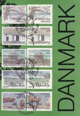 3706 - Danemarca carte maxima 1981 foto