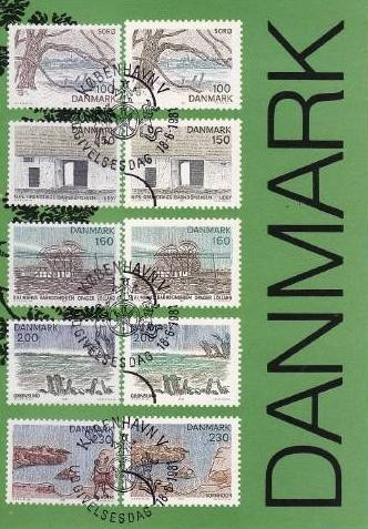 3706 - Danemarca carte maxima 1981