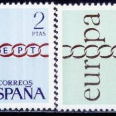 Spania 1971 - Yv.no.1686-7 europa,serie completa,neuzata