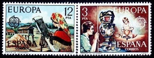 Spania 1976 - Yv.no.1961-2 europa,serie completa,neuzata