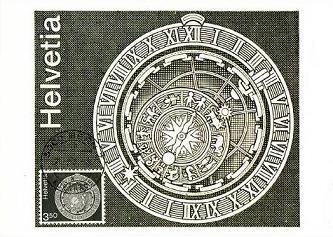 1091 - Elvetia carte maxima 1980 foto