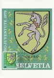 1096 - Elvetia carte maxima 1979