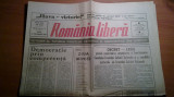 Ziarul romania libera 29 decembrie 1989 (revolutia )