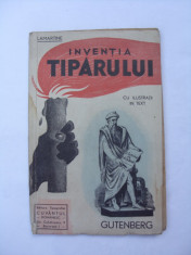 Inventia tiparului - Gutenberg foto